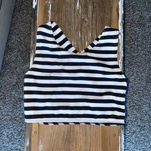 Albion fit hang ten game changer swim crop